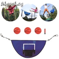 Trampoline Basketball Hoop Adjustable Basketball Hoop Sports Toy for Kids Adults