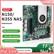 N150 Motherboard 6xSATA3.0 1xSO-DIMM DDR5 4800MHz 10G+2.5G LAN Mini ITX Mainboard