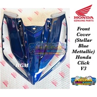 FRONT COVER (STELLAR BLUE) FOR HONDA CLICK 125I V3 | HONDA GENUINE PARTS | 64300-K2V-H20ZG