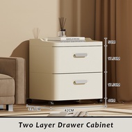 JustLiving 1PC 36/42/52cm White Cabinet Storage Cabinet/Drawer Cabinet Organizer/Furniture/Plastic S