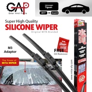 Volkswagen Tiguan 2017-Onward 1 Set MITA MS2 Super Silicone Wiper Coating Water Repellent (26'' & 22