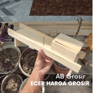 MERAH Onion Slicer Multipurpose Slicer Wooden Onion Slicer Grater/ Keripik Cheap Onion Slicer/