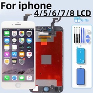 AAA+++ Genuine LCD For Iphone 6  Display Touch Screen Digitizer Assembly for iPhone 6 7 8Plus LCD Re