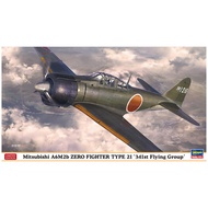 Hasegawa 1/48 Mitsubishi A6M2b Zero Fighter Model 21 No. 341 Squadron Plastic Model