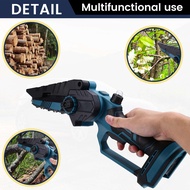Brushless Chainsaw 6-Inch Powerful Cordless Handheld Small Digital Electric Chain Saw（No Battery） fo