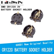 【Premium Quality】 10PCS/Lot SMD SMT CR1220 CR1225 BS-1220-2 3V BUTTON CELL SOCKET HOLDER CASE BOX