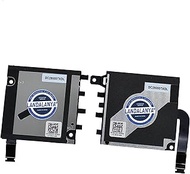 LANDALANYA Replacement New CPU and GPU Cooling Fan for Dell Latitude 7320 Laptop 0DJ2D1 ND55C89-20F1