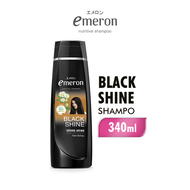 Emeron Shampoo Black & Shine Botol 340ml
