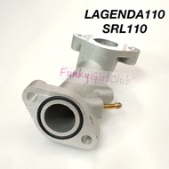 YAMAHA SRL110 SRL GOOD QUALITY STD INTAKE PIPE TENGKUK TENGKOK SRL110Z SRL110ZR LAGENDA110 LAGENDA 1