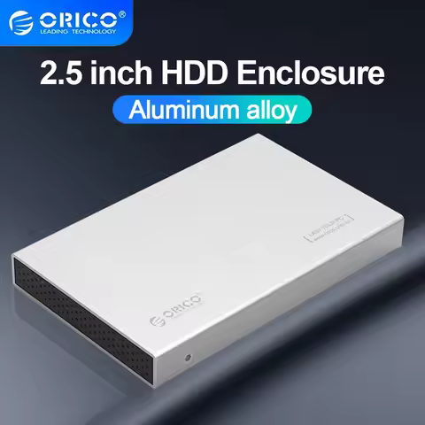 ORICO Aluminum Hard Drive Enclosure 2.5 Inch HDD Case SATA to USB3.0 External Hard Disk HDD box for 