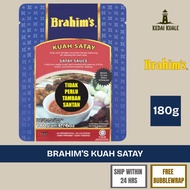 BRAHIM's Kuah Satay 180g | Satay Sauce Halal Ready To Eat