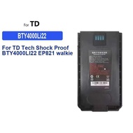 Walkie - Talkie Battery High-Efficiency Safe For TD Tech Dingqiao Shock Proof BTY4000LI22 EP821