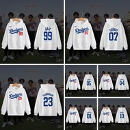 Hoodie enhipen screen printing dodgers baseball jay jake jungwon sunoo sunghoon