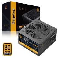 Segotep BN650W 650W 80+ Plus Bronze Flat Black Cable BN-650W 650 Watt 650Watt 80Plus Non Modular ATX