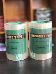 Isolasi Bening Supreme Tape 1/2 & 1 Inch