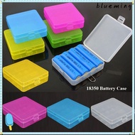 BLUEMING 18650 Battery Box, Plastic Anti-slip Battery ,  4 AA AA Coloful Battery Holder Storage 1835