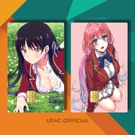 61-80 STICKER FLAZZ CUSTOM ANIME SAKURA CLASSROOM OF ELITE WMNRV/LJEPO STICKER CUSTOM ANIME CHARACTE