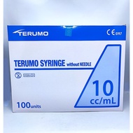 Terumo Syringe Luer Lock without needles 100s BOX (3cc/ml, 5cc/ml, 10cc/ml)