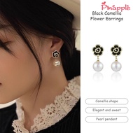 ต่างหู Camellia ออกแบบฤดูร้อนต่างหูทองคำสำหรับสุภาพสตรี  Pinapple