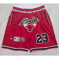 Men's Bulls Mitchell & Ness Hardwood Classics Jd #23 Swingman Shorts Sports Basketball Jersey Shorts