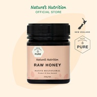 Nature's Nutrition New Zealand Raw Honey 250g