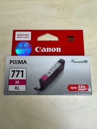 原廠行貨  Canon Pixma 771 M  (XL大容量）