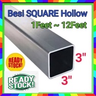 3"x3" (75mm) Besi Hollow Petak (1feet-7feet) thickness 1.2mm
