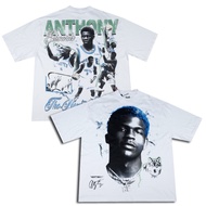 VONSEEY ANTHONY EDWARDS BASKETBALL SPORT OVERSIZE T-SHIRT