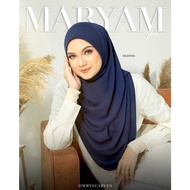 Tudung Bawal instant Maryam Plain bidang 55 by Jimmyscarves / Tudung instant Maryam bidang 55 by Jimmy scarves