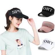 หมวกไวเซอร์ หมวกกีฬา ใส่ได้ทั้งหญิงและชาย หมวกเบสบอลระบายอากาศได้ หมวกออกกำลังกายป้องกันUV หมวก sport hat