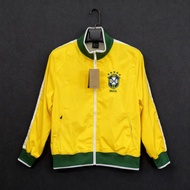 Football Jersey Brazil France Portugal Germany Greece Balsa Arsenal Waterproof Long-Sleeved Jacket J