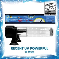 LAMPU UV KOLAM IKAN AQUARIUM RECENT 15W 15 WATT POWERFULL PROFESSIONAL
