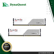 G.Skill Flare X5 32GB (2x16GB) White DDR5-6000MHz CL36-36-36-96 1.35V Desktop Memory F5-6000J3636F16