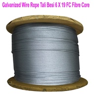 Heavy Duty Galvanized Wire Rope 6 X 7+Fibre Core & 6X19+Fibre Core ,3.0mm/4.0mm/5.0mm  Tali Besi