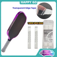 【🇲🇾24h】Pickleball Paddle Protective Edge Tape 16mm Clear Edge Tape Transparent Edge Tape