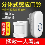 Sensor Doorbell Wireless Doorbell Anti-Control Voice Prompter Shop Voice Prompt Welcome to Doorbell 