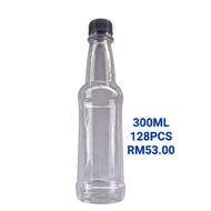 BOTOL PLASTIK 128PCS 300ML TERUS KILANG