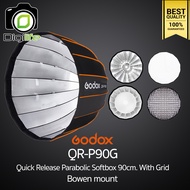 Godox Softbox QR-P90G Quick Release Parabolic Softbox 90cm. - Bowen Mount ( QR-P90 )