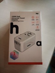 Ha 100w GaN universal travel adater