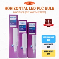 [1 Year Warranty] Philips LED Horizontal PLC PL-C G24D  Light Bulb Warm White Cool Daylight