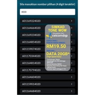 [ JIMAT ] SIMKAD TONE WOW . Unlimited Internet. Unlimited Speed. Unlimited Call. Percuma 2GB setiap 