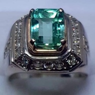 Original Columbia Emerald / Cincin Zamrud Columbia Asli - Bersijil