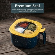 Sunking Outdoor Camping 4 in 1 Seasoning Jar With 4 Spoons Convenient for Travel Multipurpose Spice 