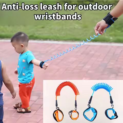 1Pcs Anti Go Fumble Bracelet Childrens Bracelet Safety Rope Baby Bracelet Anti Lose Outdoor Bracelet