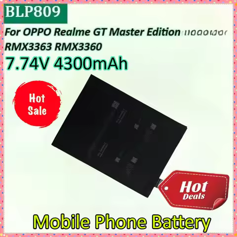 BLP809 7.74V 4300mAh Replacement Mobile Phone Battery for OPPO Realme GT Master Edition RMX3360 RMX3