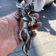 Wine Cabinet Decoration Life Copperware Silver-Plated Ruyi Live Streaming Room Living Room Decoratio