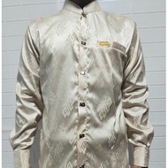 KEMEJA Al-marogi al-marogi Platinum Quality koko al-marogi koko Jacquard Satin koko Sultan Sultan Uniform majlis Islamic Boarding School koko ustad embos koko embos Santri Clothes Cool Gaul Santri Clothes (Code 6072)