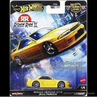 [925hot] hotwheels ronin run 2 FPY86 Car Culture ronin run 2-Nissan R32 diecast