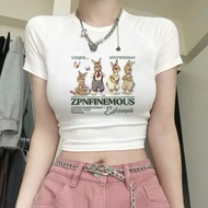 4 LUCKY RABBITS CROPTOP CR4ACONTHO UT