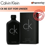 Calvin Klein cK Be EDT for Unisex Men Women (15ml/100ml/200ml/Tester) Eau de Toilette Black [100% Authentic Perfume]